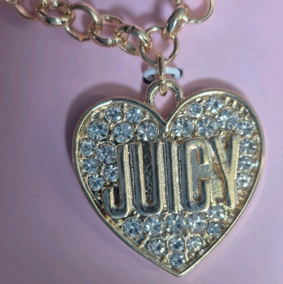 Juicy Couture Gold Heart Necklace - Picture 5 of 12